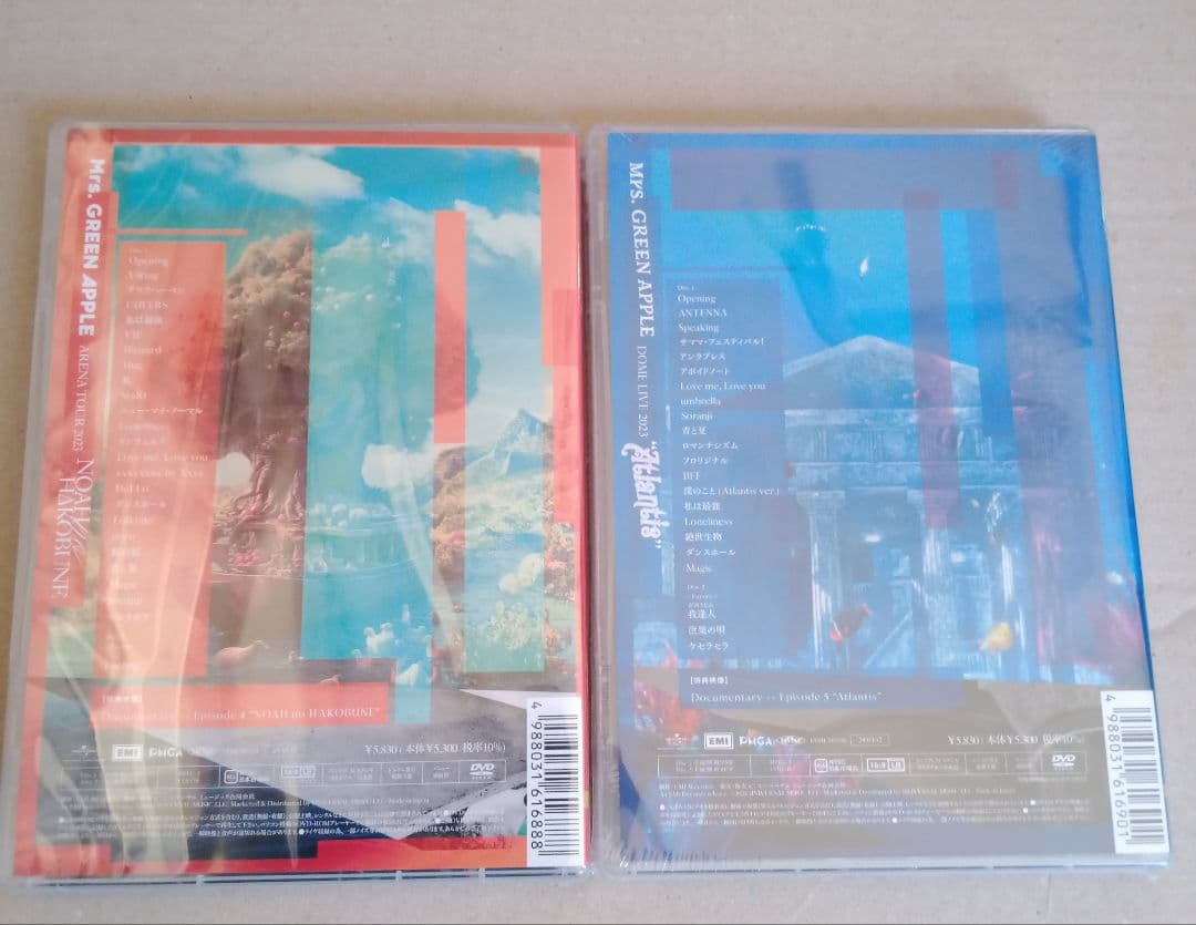 Mrs.GREEN APPLE /NOAH ATLANTIS DVD 新品 3