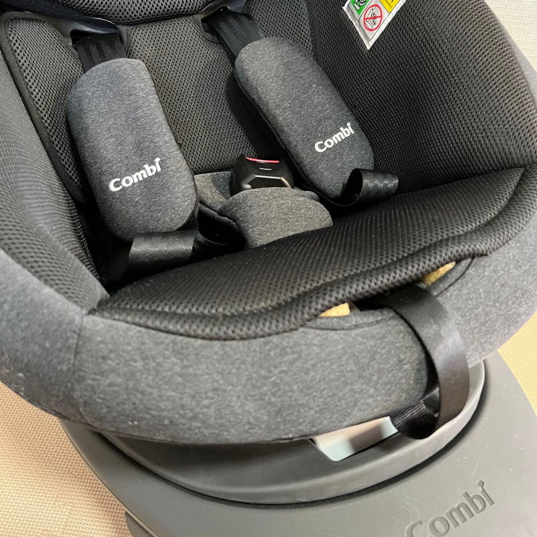 R コンビ チャイルドシートTHE S ISOFIX ZA-670 グレー