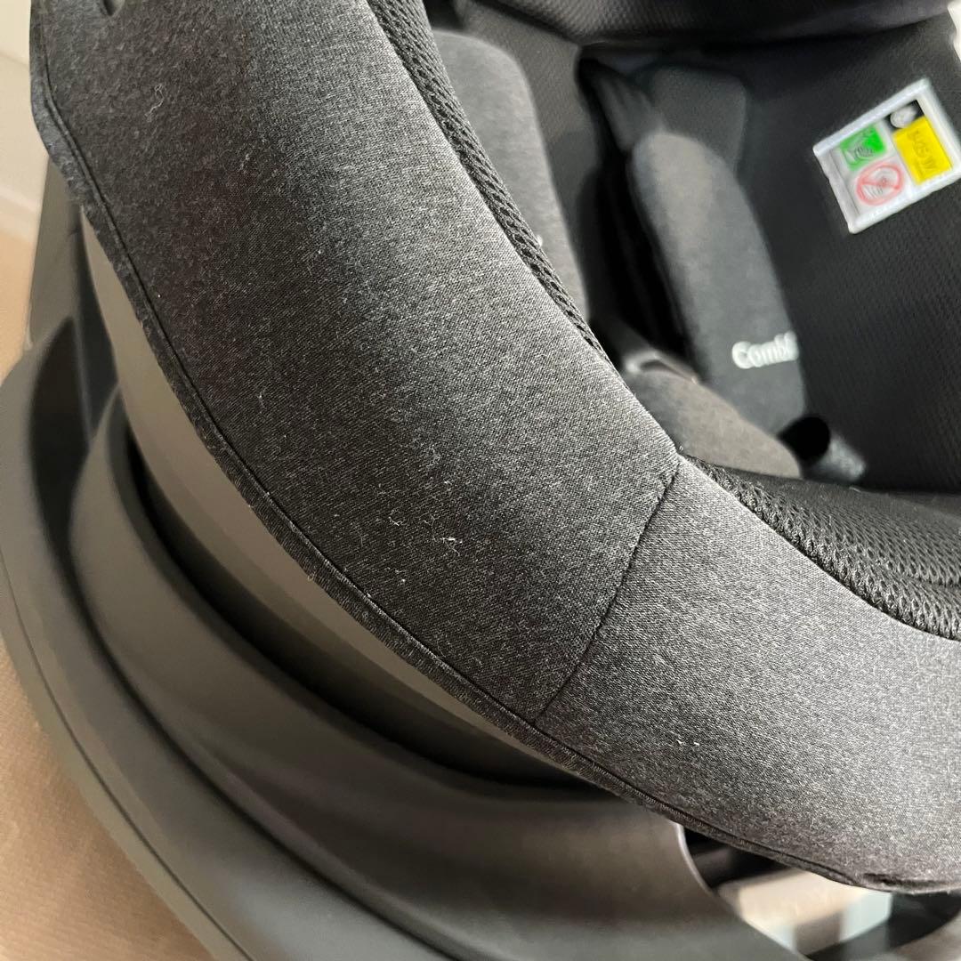 R コンビ チャイルドシートTHE S ISOFIX ZA-670 グレー