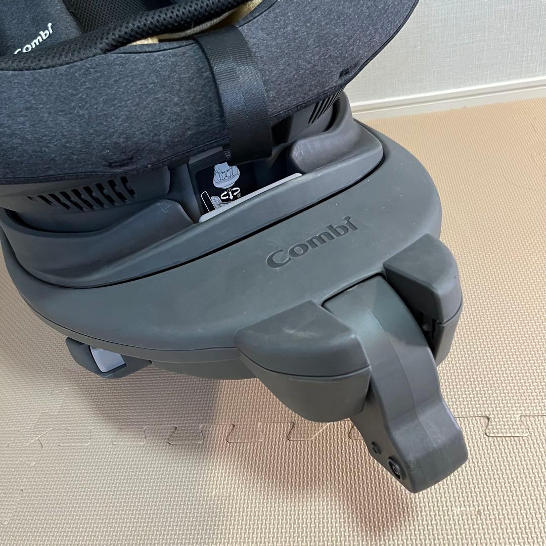 R コンビ チャイルドシートTHE S ISOFIX ZA-670 グレー