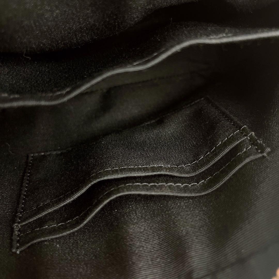 美品☆COACHコーチ ショルダーカメラバッグ ブラック シボ革