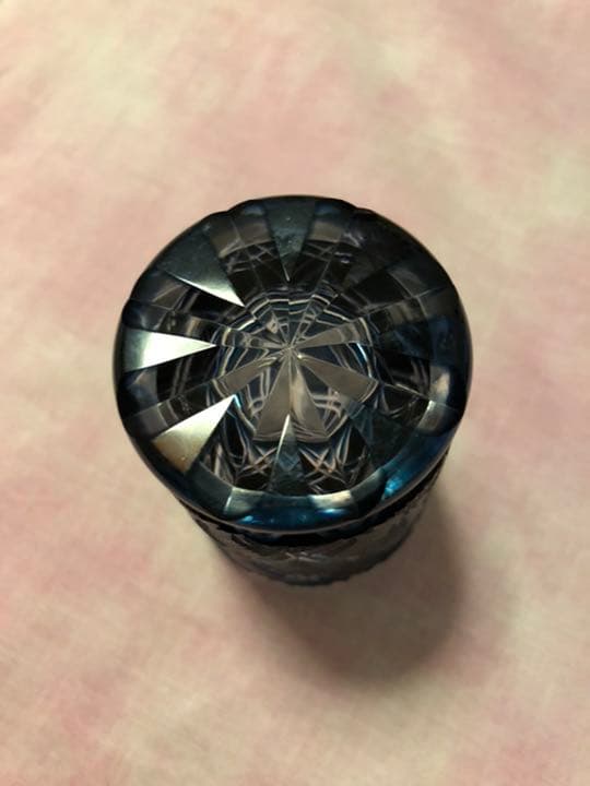 薩摩切子＊ぐい呑み　おちょこ　ロックグラス