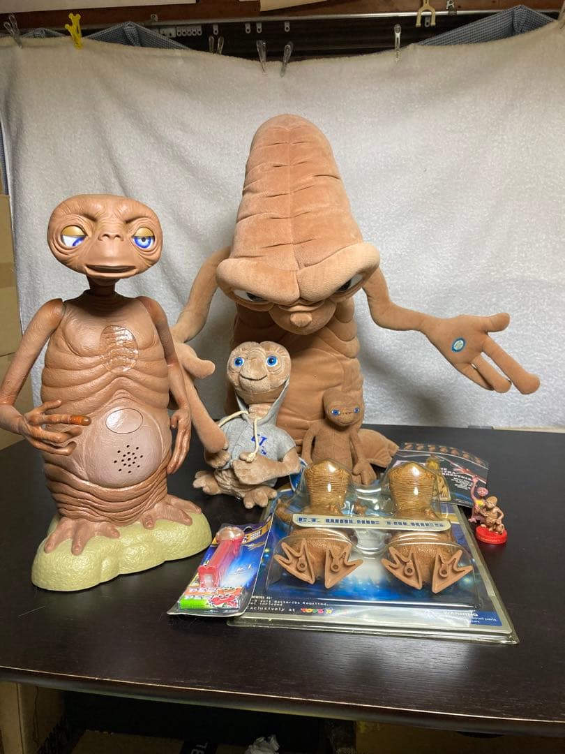 E.T. フィギュア　ぬいぐるみ　セット ジャンクあり