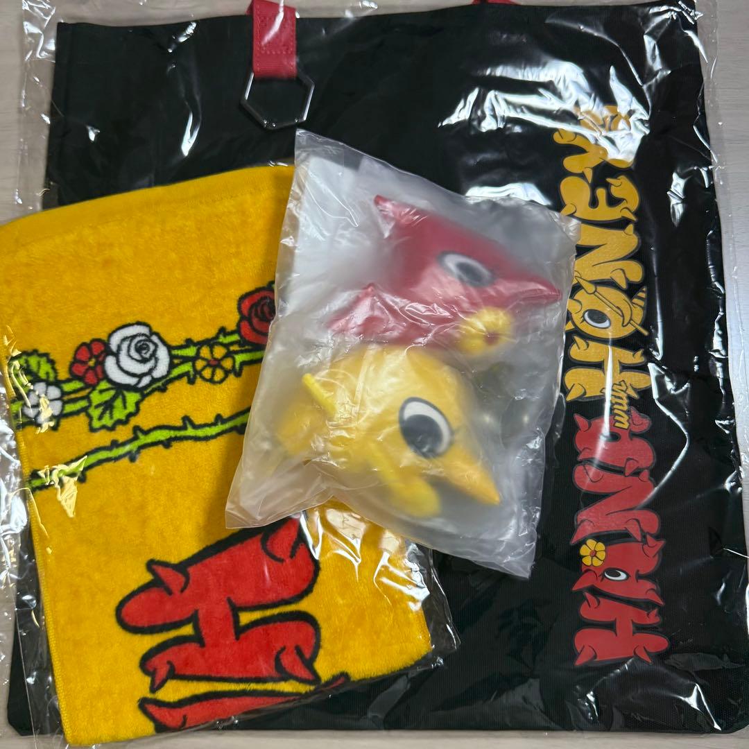 HANA ファンミーティング トートバッグ タオル マスコット