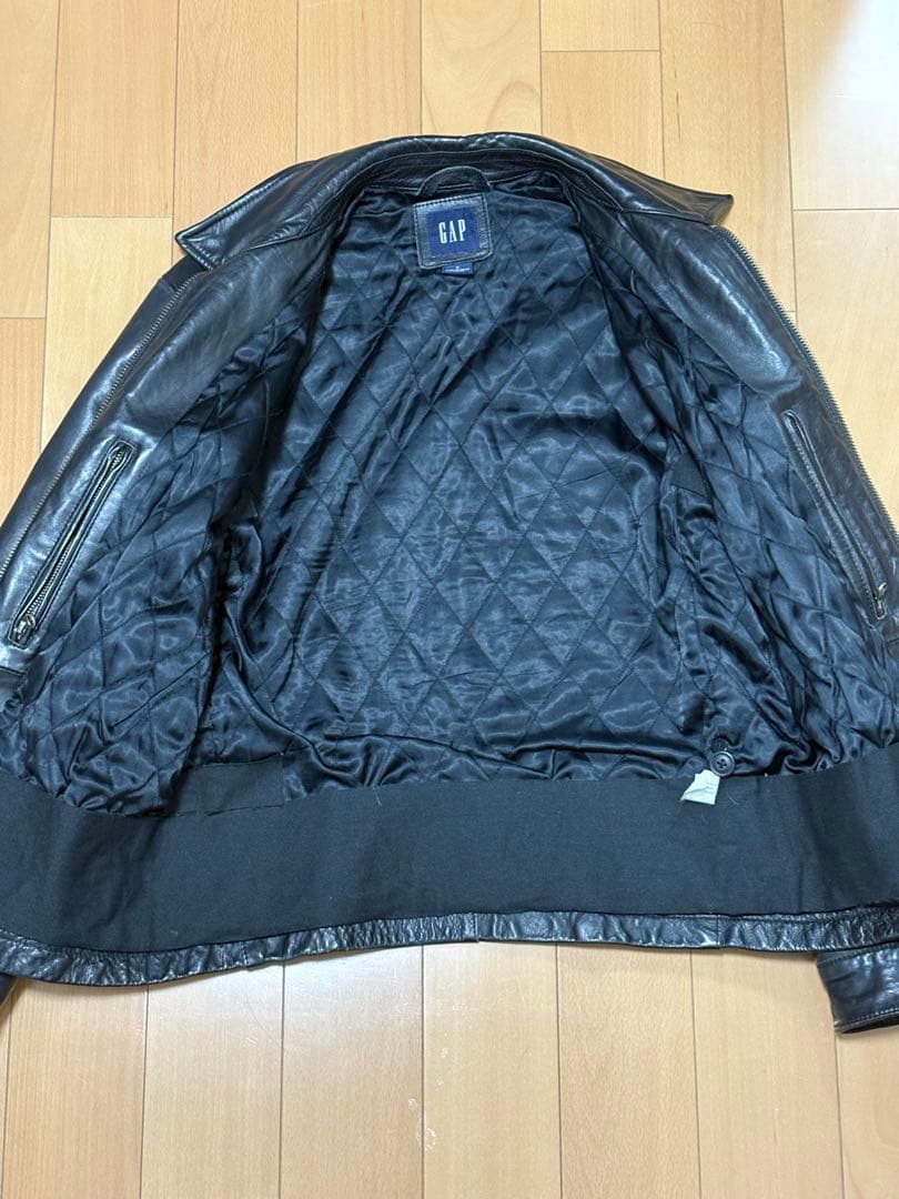 00s old Gap レザージャケット　レザースイングトップ　短丈