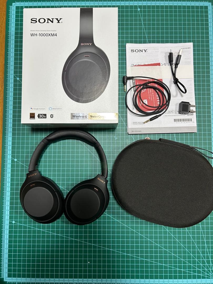 SONY WH-1000XM4 ブラック 付属品あり