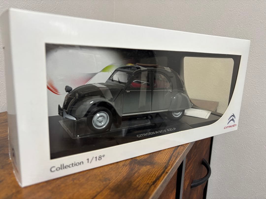 NOREV CITROEN 2CV AZLP GRIS1958 ミニカー1/18