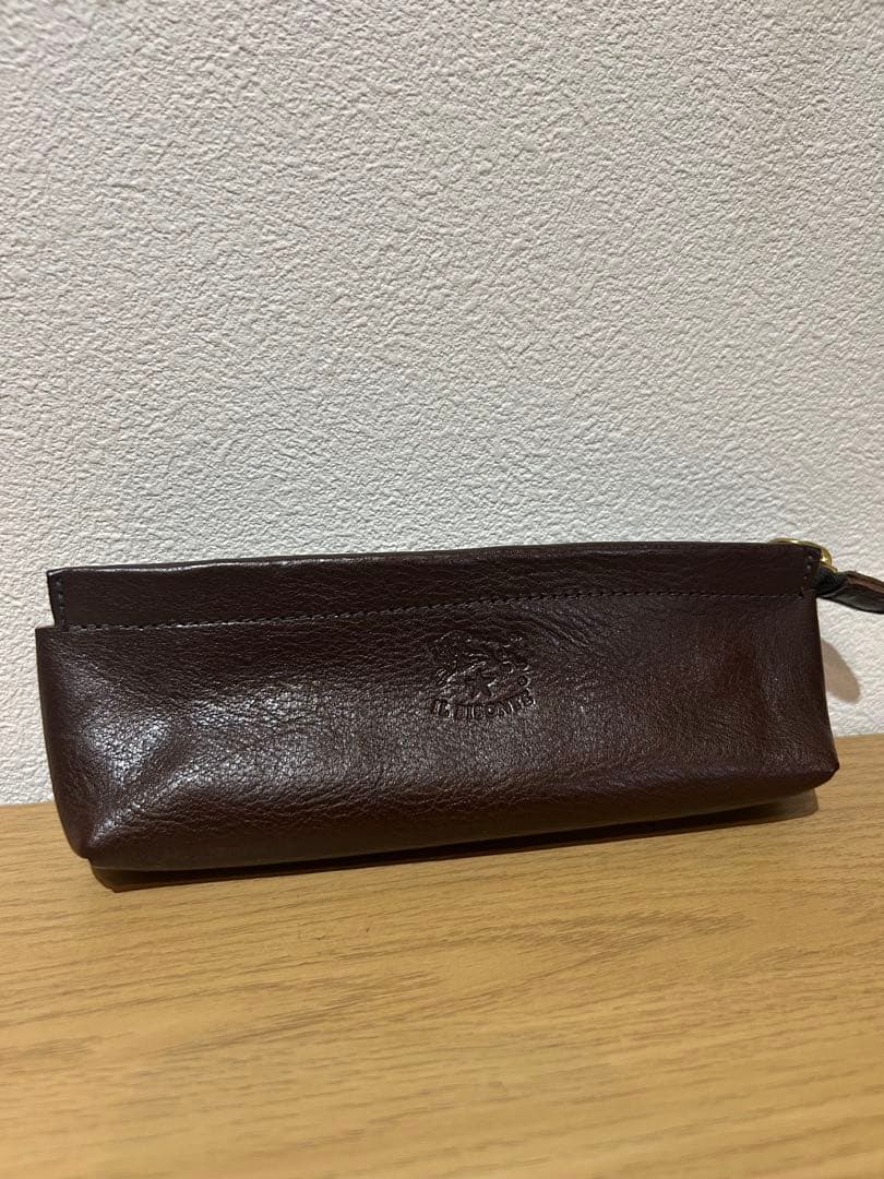 【新品】イルビゾンテ　レザーペンケース