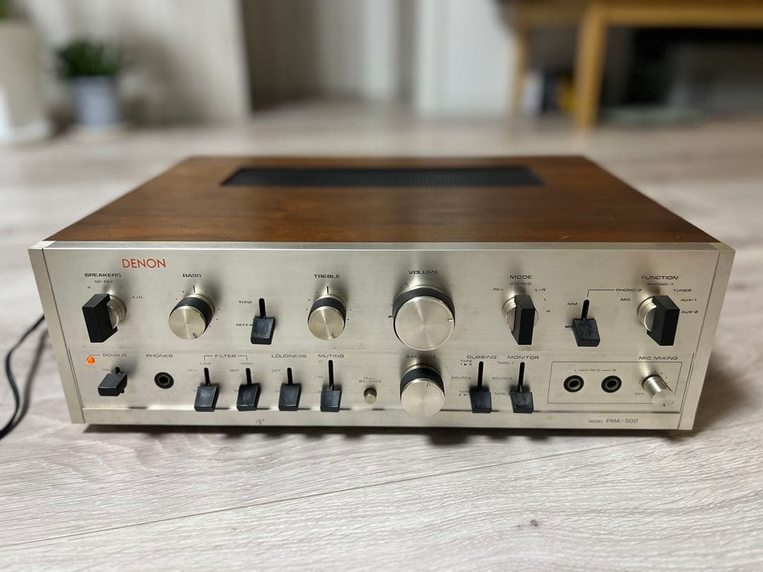 DENON プリメインアンプ PMA-500