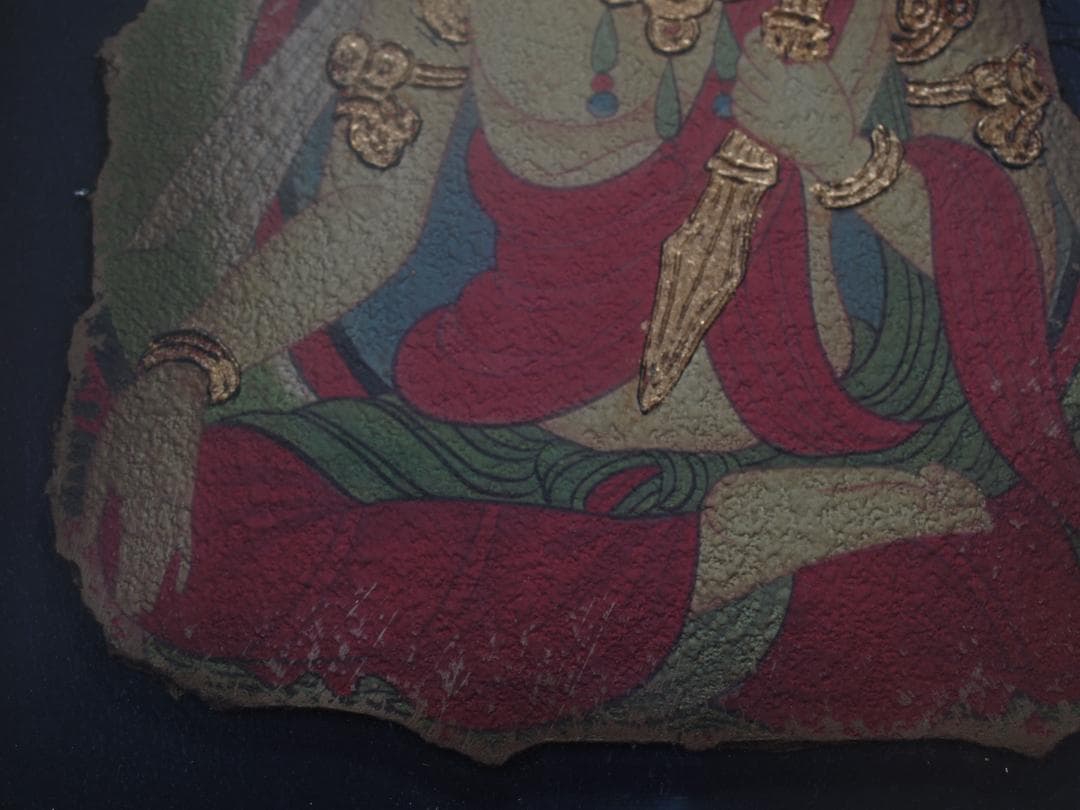 中国の壁画　戦時のもの　人物図　貴重品 古美術 AK1885A7-2