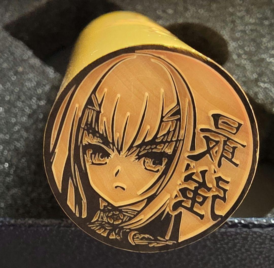 【受注品】メリュジーヌ FGO 印鑑 痛印堂 3点セット