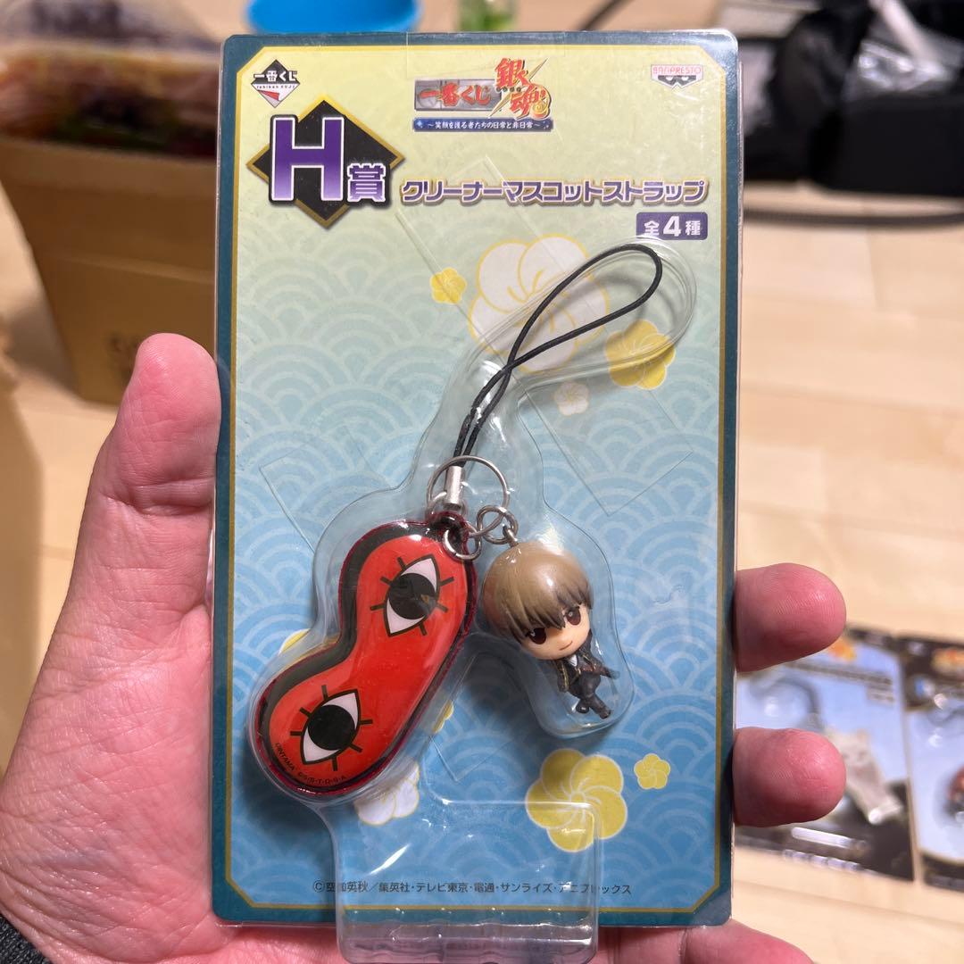 銀魂一番くじ　クリーナーマスコットストラップセット