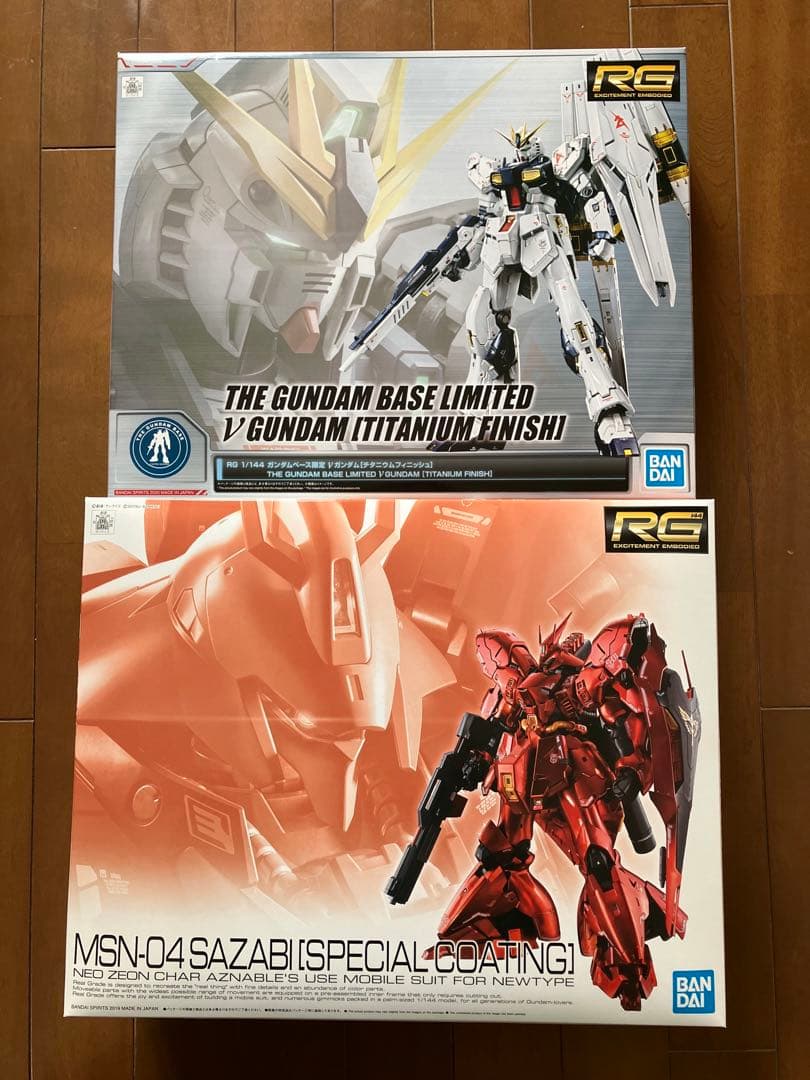 機動戦士ガンダム逆襲のシャア RG サザビー&νガンダム