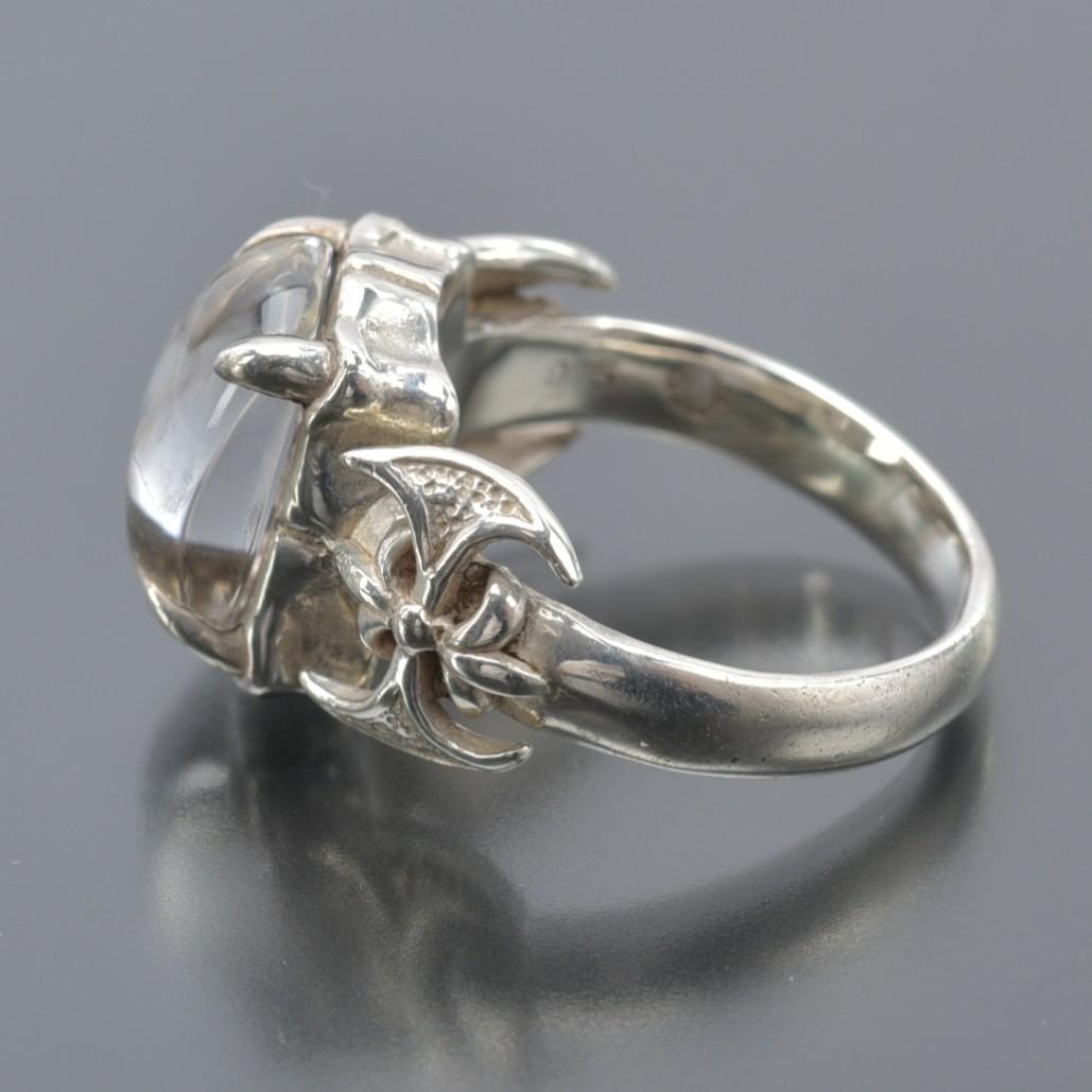 磨き済美品 Bizarre ビザール ヴァンパイア リング SV 925 18号