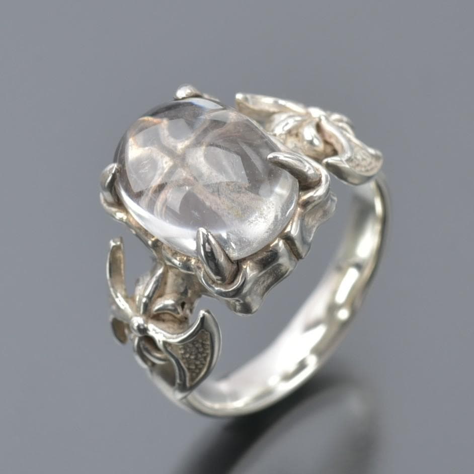 磨き済美品 Bizarre ビザール ヴァンパイア リング SV 925 18号