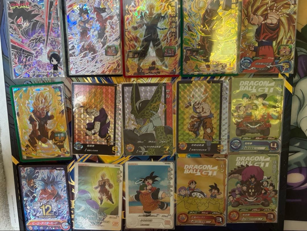 ドラゴンボールヒーローズ　引退品　まとめ売り