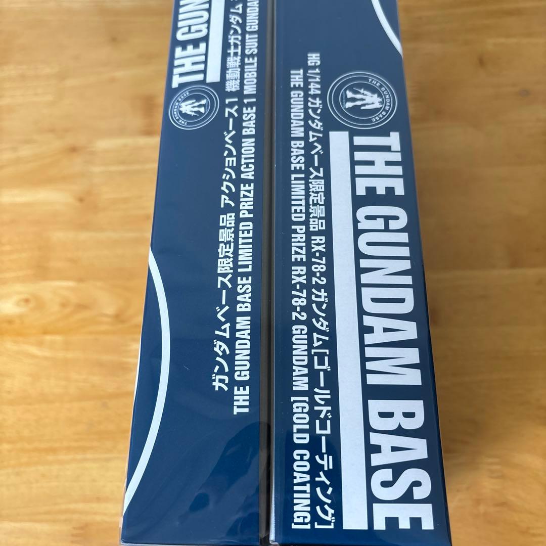 非売品 ガンダムベース限定景品 ゴールドコーティングセット