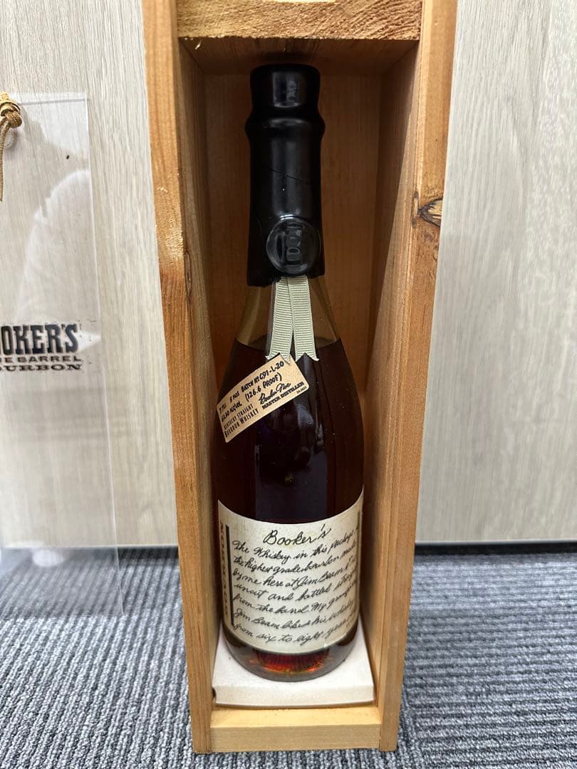 【古酒】BOOKER'S ブッカーズ 未開封 木箱付き