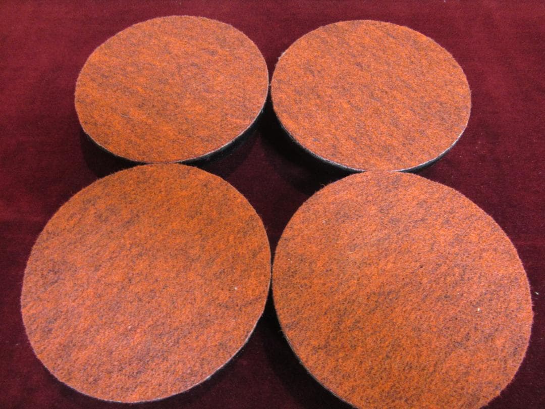 ピアノシュレーター中古　4個セット 黒