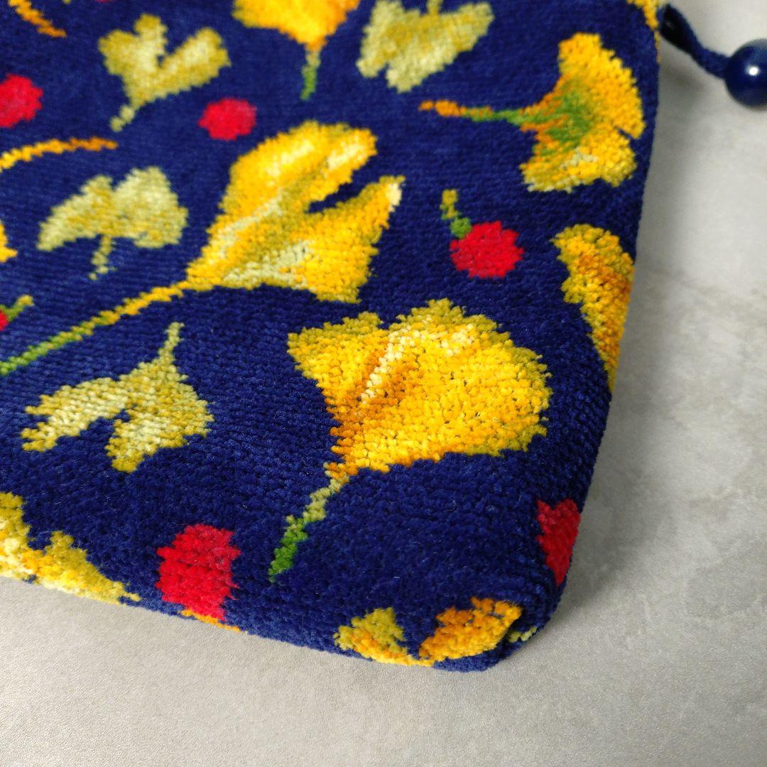 FEILER　ギンコウツリー　手付き巾着