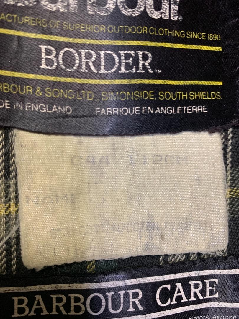 Barbour BORDER バブアー ボーダー / 206