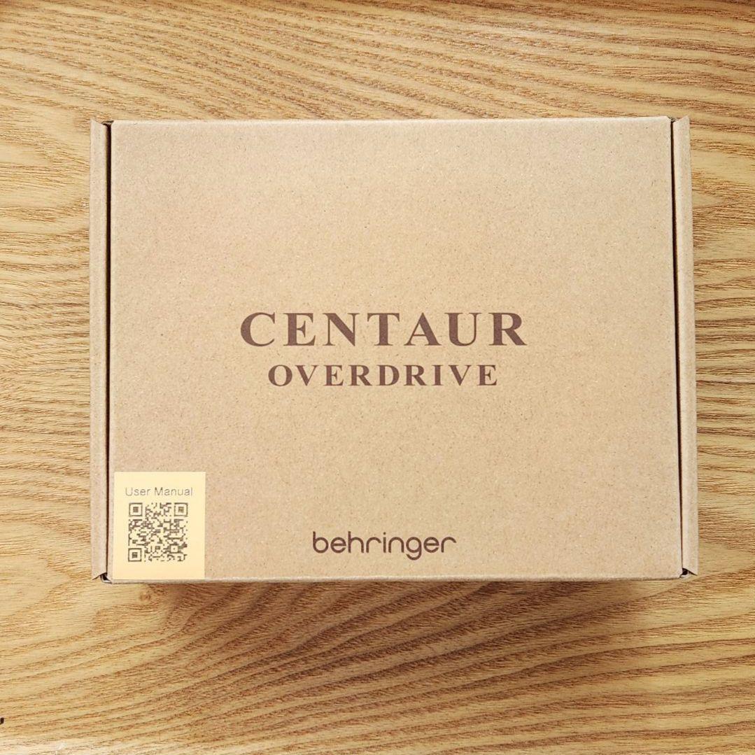 【旧ロゴ】behringer CENTAUR OVERDRIVE ケンタウロス