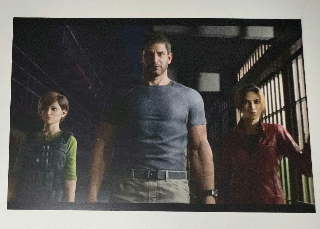 バイオハザード クリス クレア レベッカ ポストカード 特典 RED 東京タワー