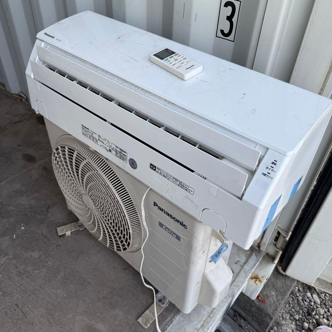 61ジャンク 激安早い者勝ち✨ パナソニック　主に6畳用 エアコン　新生活応援