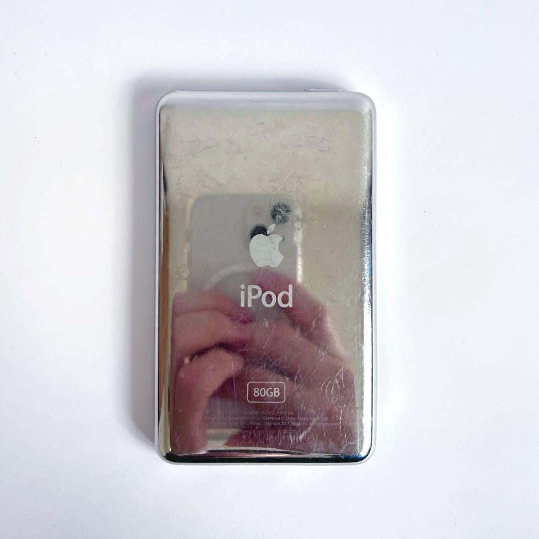 iPod classic 80GB シルバー 美品