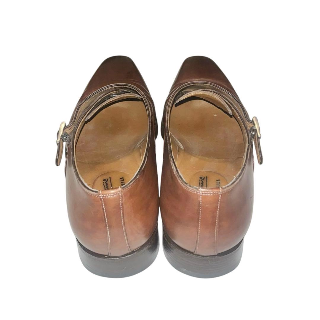 【美品】◾️サントーニ×アルフレッドダンヒル◾️モンクストラップ◾️レザー◾️ブラウン