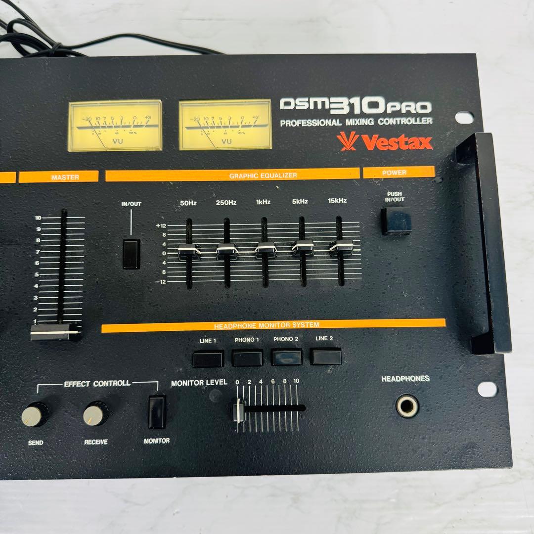 【希少・動作品】　Vestax　DSM-310PRO　DJミキサー　ビンテージ