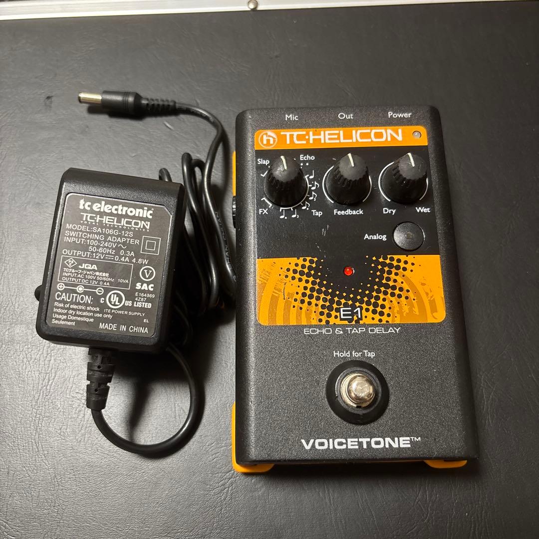 tc helicon E1 ボーカルエフェクター