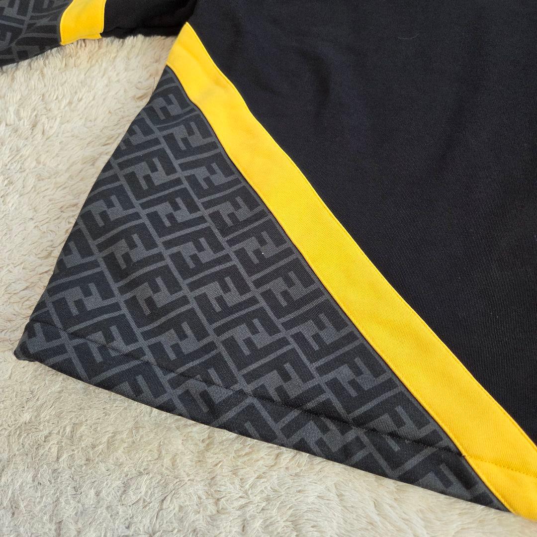 新品　フェンディ　ズッカ　パーカー　フーディ　ブラック　ユニセックス