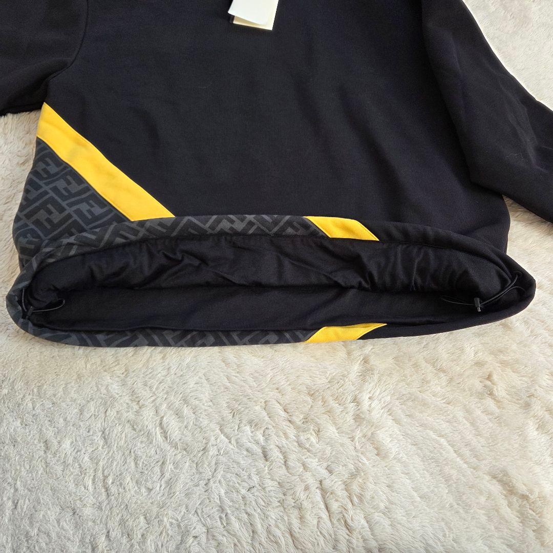 新品　フェンディ　ズッカ　パーカー　フーディ　ブラック　ユニセックス