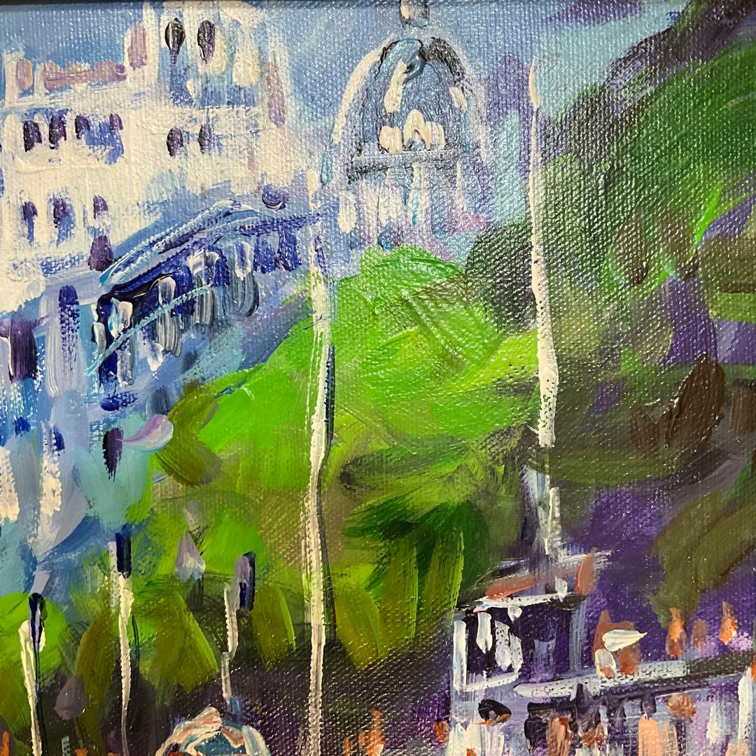 絵画・額縁・油絵・山田 一夫・新品未使用・スペイン・美術品・インテリア・雑貨