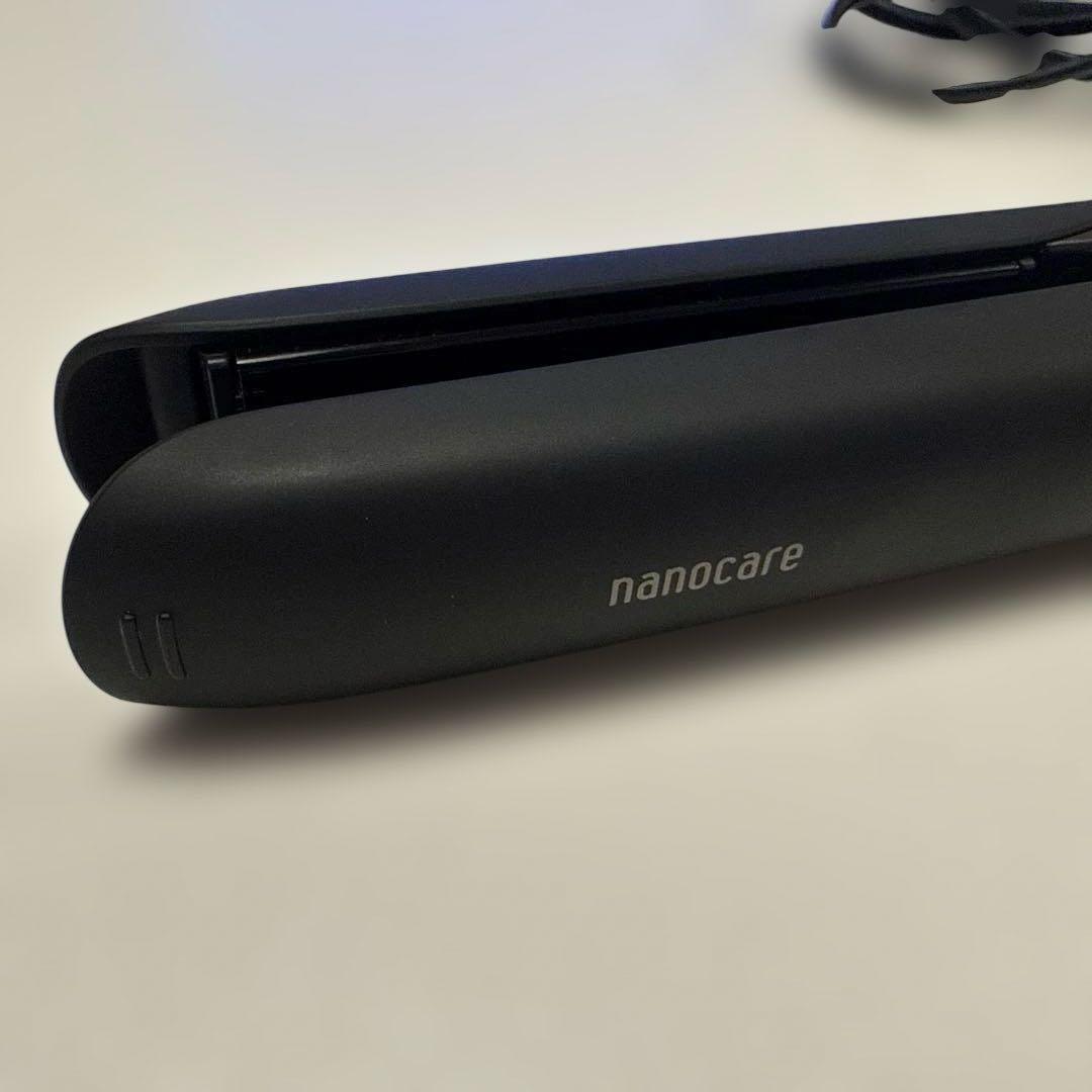 パナソニック　ストレートアイロン ナノケア 黒 EH-HS0J-K