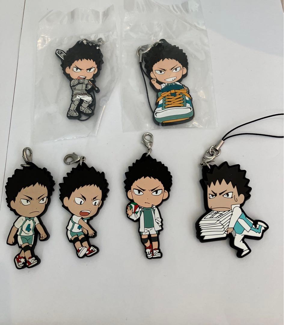 27個 青葉城西 青城 ラバー ストラップ ラバスト 及川 岩泉 国見 金田一