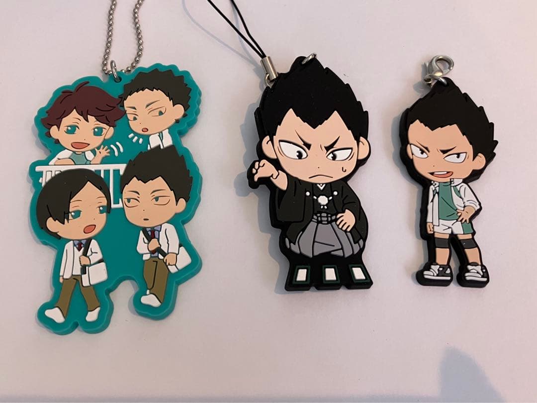 27個 青葉城西 青城 ラバー ストラップ ラバスト 及川 岩泉 国見 金田一