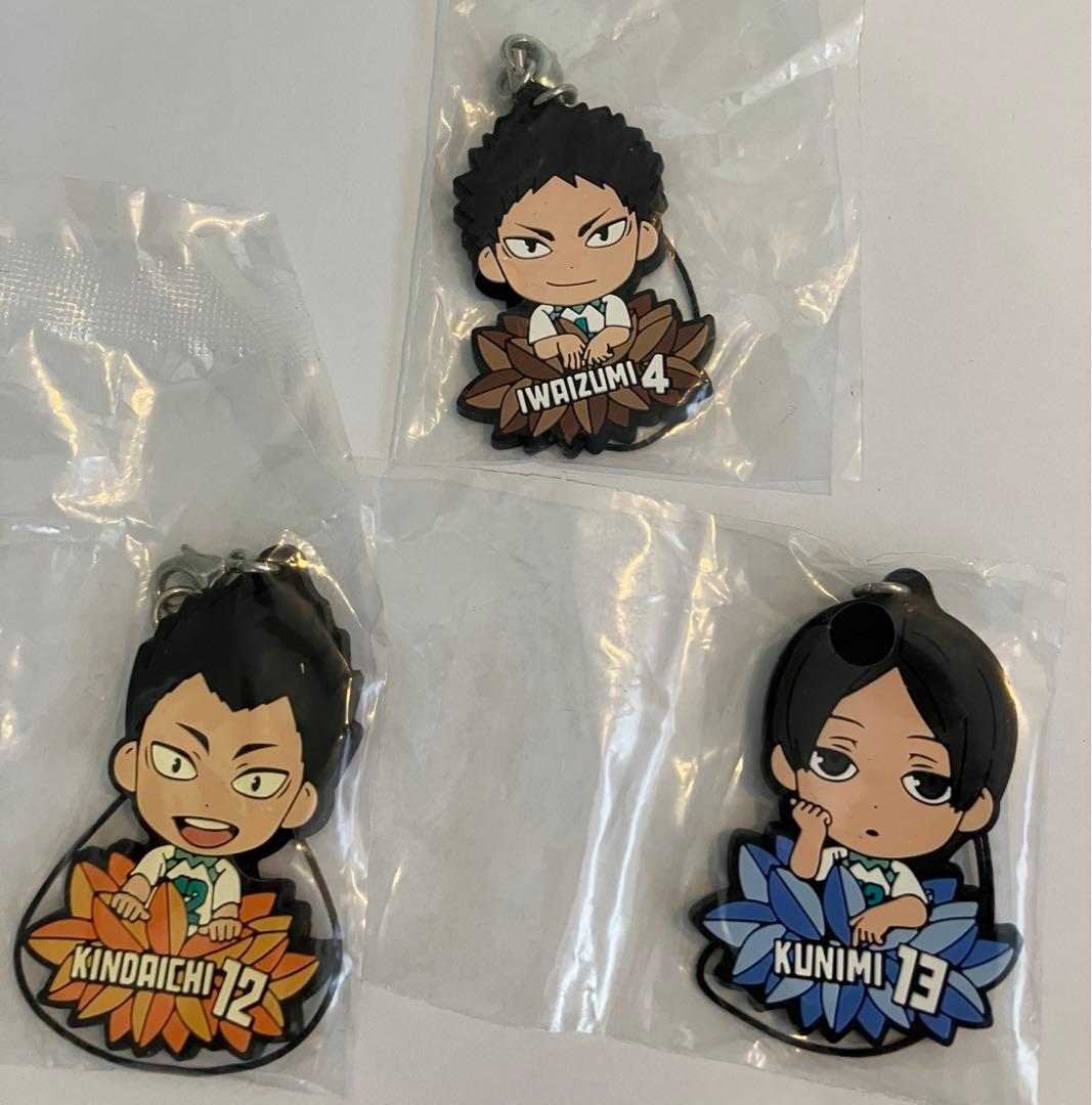 27個 青葉城西 青城 ラバー ストラップ ラバスト 及川 岩泉 国見 金田一