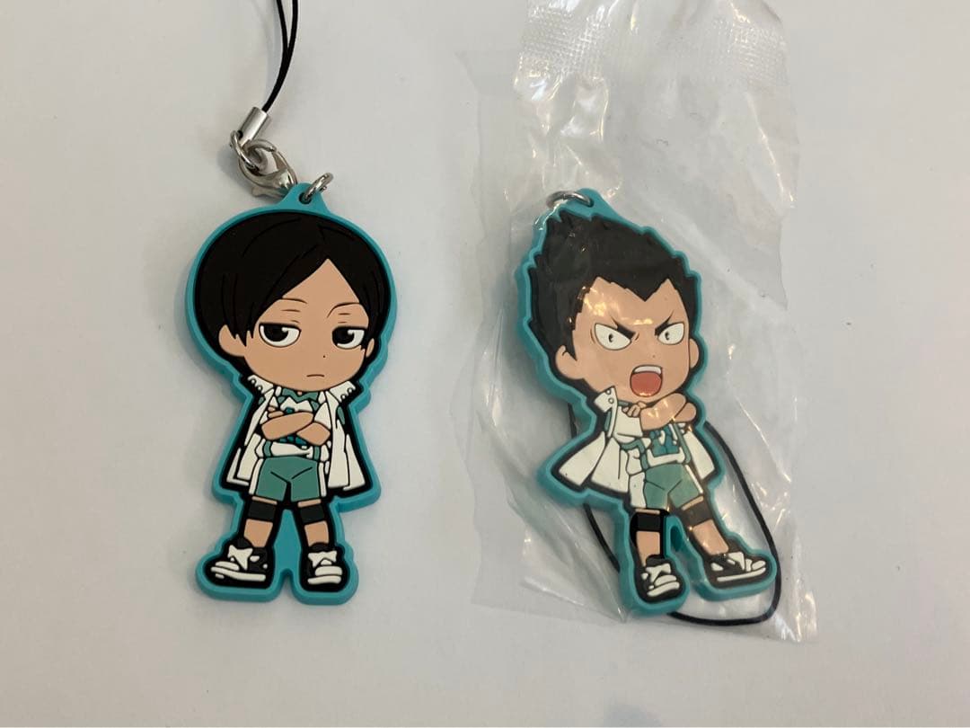 27個 青葉城西 青城 ラバー ストラップ ラバスト 及川 岩泉 国見 金田一