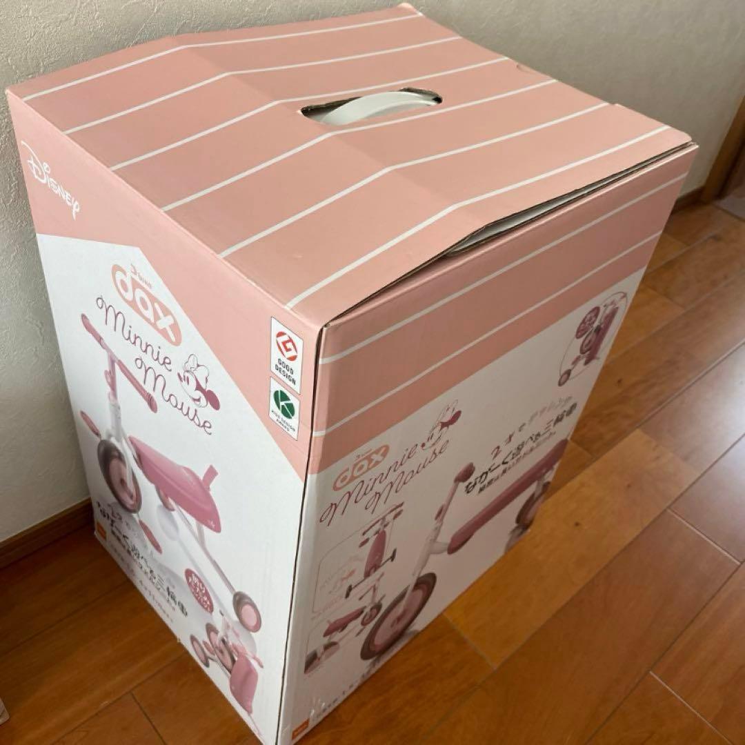 新品未使用　ミニーマウス　三輪車　幼児用　ピンク　dbike D-BIKE