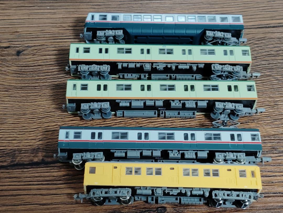 相模鉄道　先頭車　5両セット　歴代車両　モニ2000 相鉄　鉄コレ