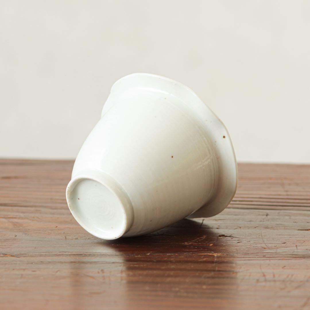 伊万里　古伊万里　江戸　中期　白磁　輪花　向付