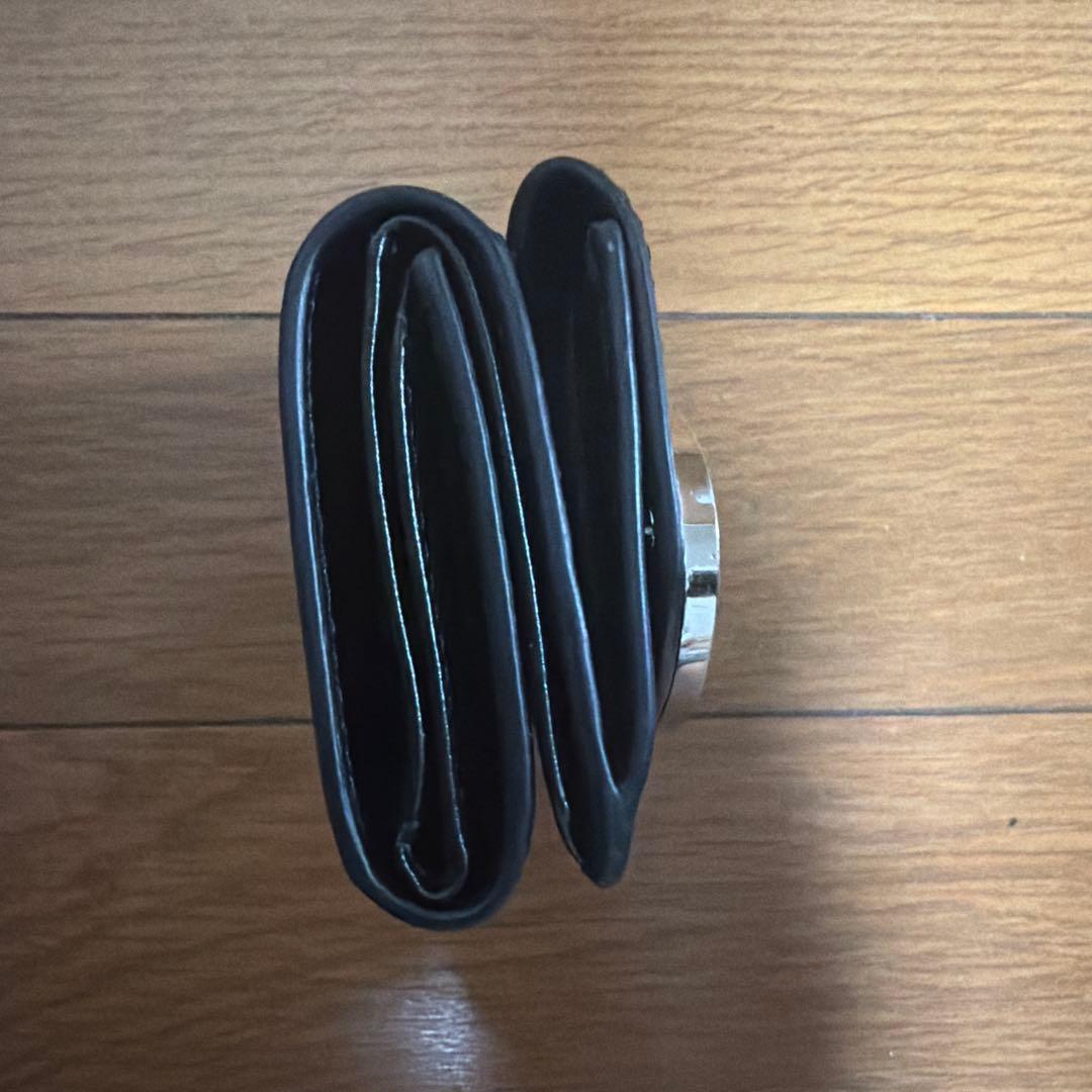 diesel 3つ折り財布　ブラック