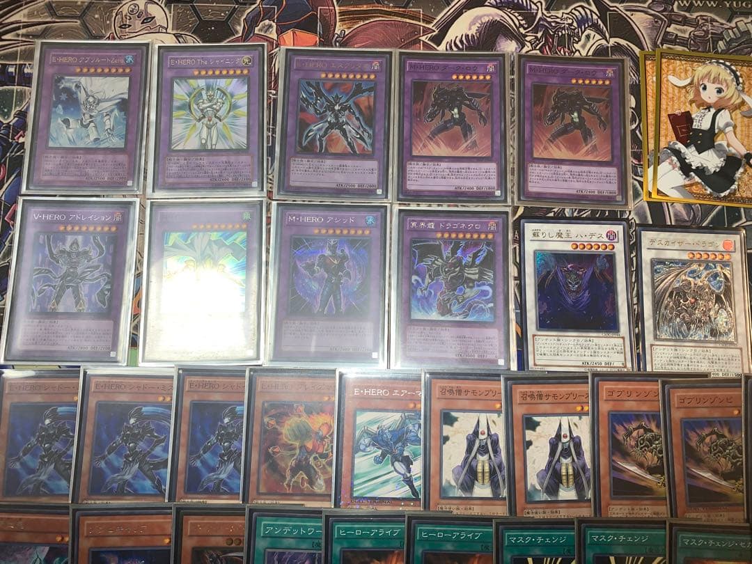 【1103】遊戯王 デッキパーツ 3点 アライブHERO 代行天使 サイキック