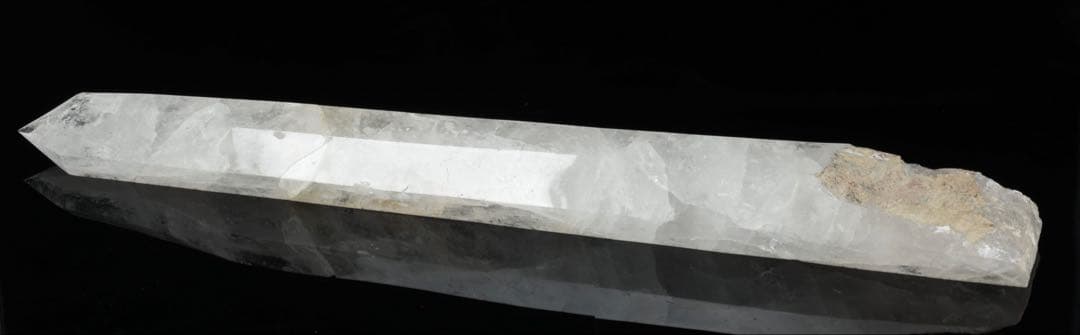 超特大95㎝ 虹入水晶ポイント 天然水晶 原石 天然石 六角水晶 パワーストーン