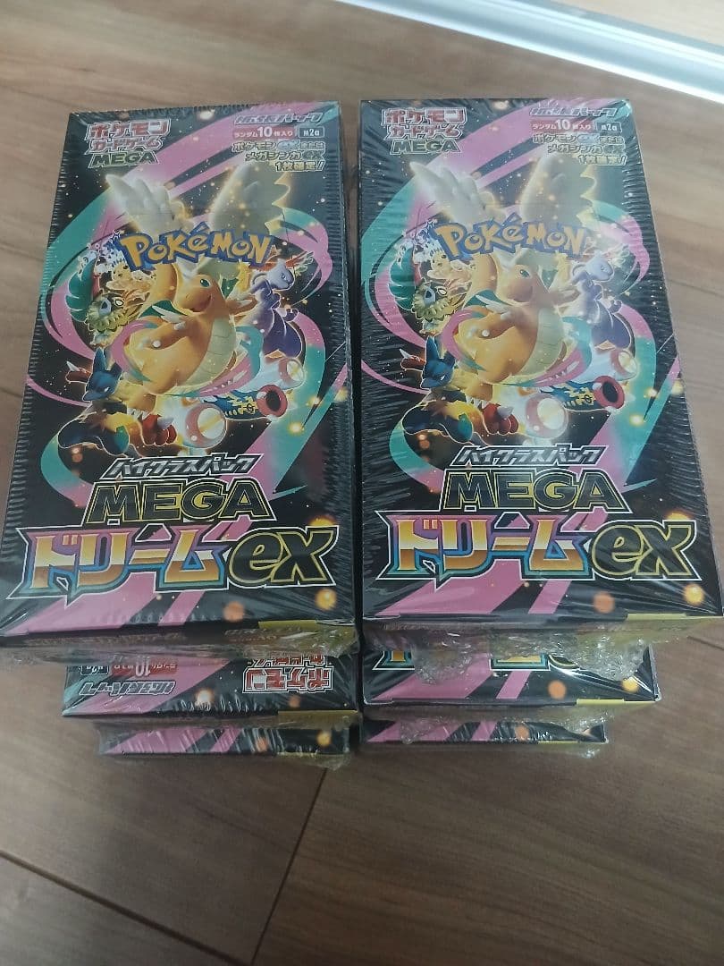 メガドリームex 6BOX　シュリンクつき