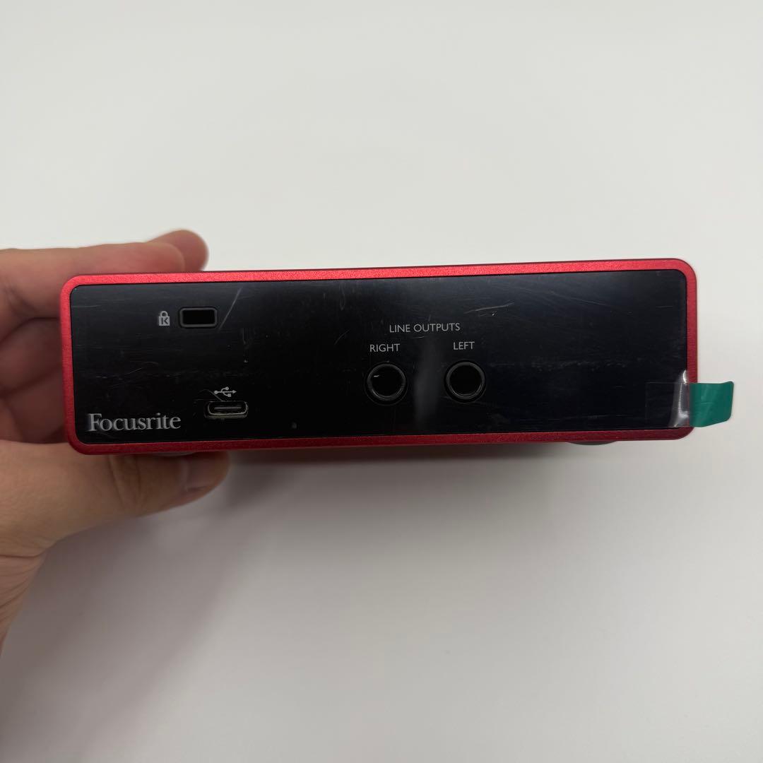 Focusrite Scarlett Solo インターフェース (3世代)