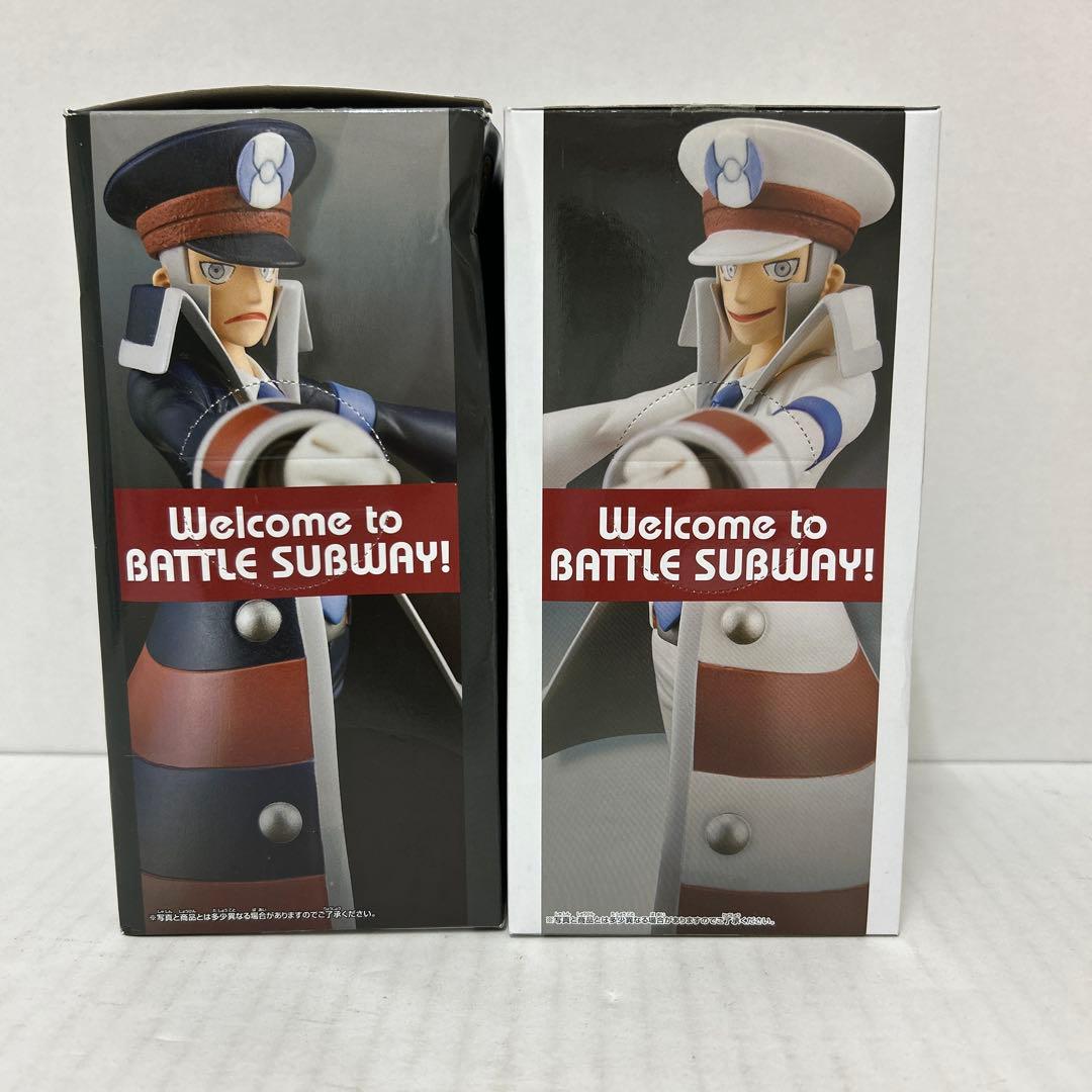 ポケモン　DXフィギュア サブウェイマスター ノボリ&クダリ2体セット