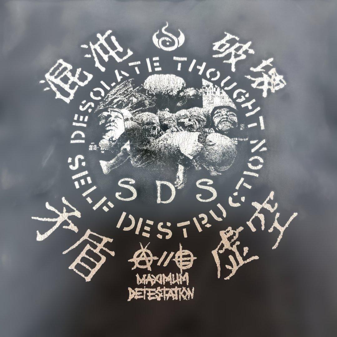 SDS Tシャツ ハードコア　クラスト　HARDCORE PUNK CRUST